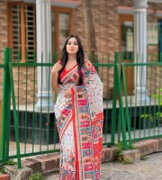 Semi Moslin Silk 1013